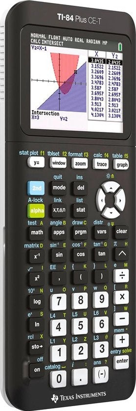 Texas Instruments TI-84 Plus CE-T (Python Edition)